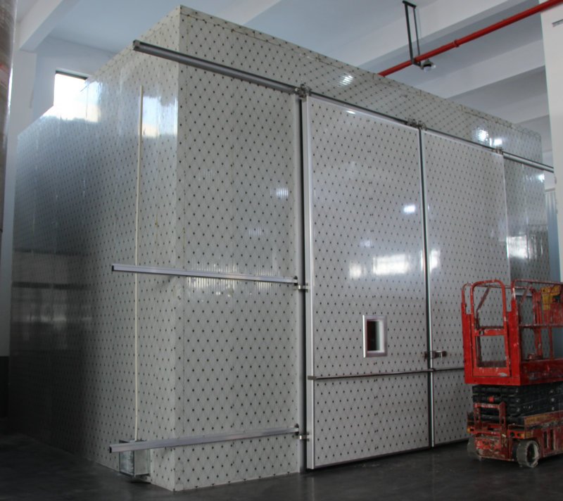 內(nèi)嵌式熱泵紙筒烘干房工程